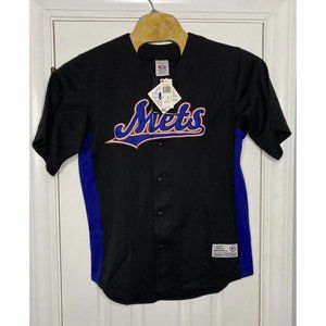 True Fan Mens MLB New‎ York Mets Carlos Beltran #15 Jersey Black Medium New